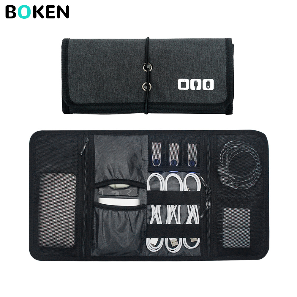 Office Technician - Borsa Organizer per Accessori Elettronici, Custodia