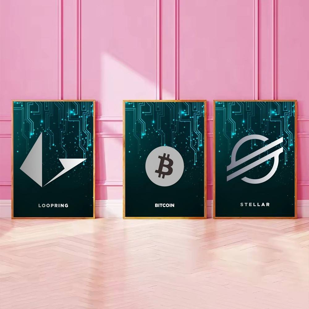 Poster con Simbolo Crypto Tech - Office Print Tech recensione e prezzo