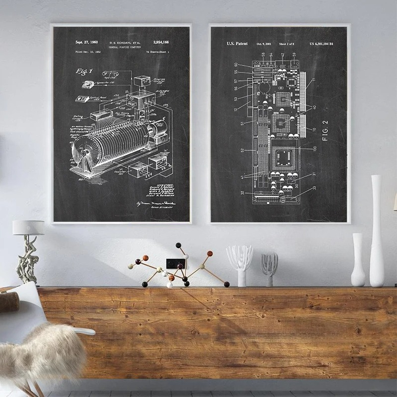 Set di 6 Stampe Vintage di Bre - Office Print Tech recensione e prezzo